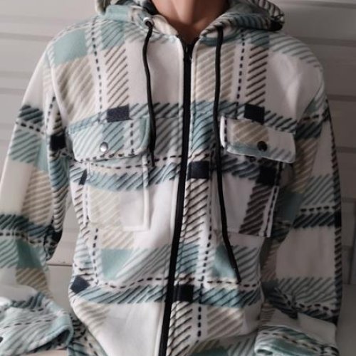 Рубашка Panda (S-2XL) 1296 green (зима) Panda 1296 green