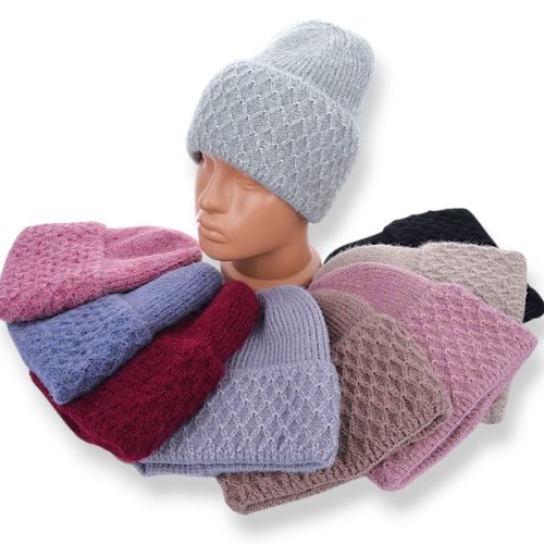 Шапка Red Hat clothes (54-58) Y144 mix (зима) Red Hat clothes Y144 mix