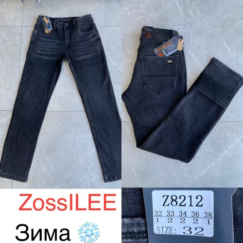 Джинсы God Baron (32-38) Z8212 blue (зима) God Baron Z8212 blue