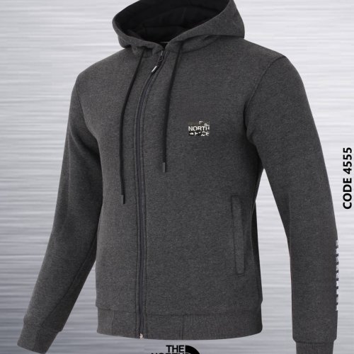 Кофта спорт AZT (S-2XL) 4555-7 d.grey (зима) AZT 4555-7 d.grey