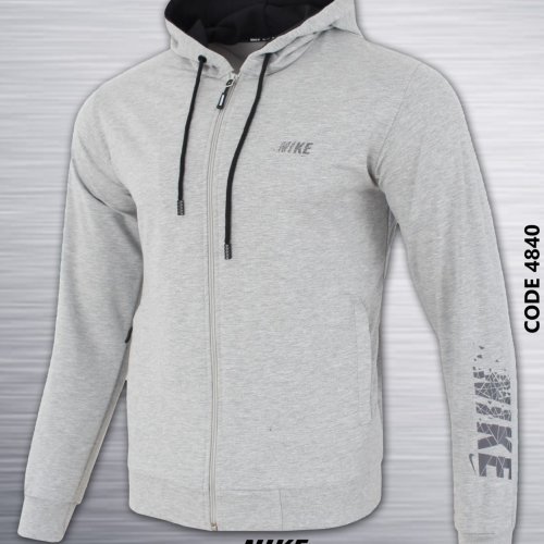 Кофта спорт AZT (S-2XL) 4840-7 l.grey (зима) AZT 4840-7 l.grey