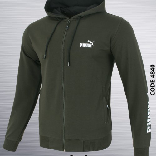 Кофта спорт AZT (S-2XL) 4845-6 khaki (зима) AZT 4845-6 khaki