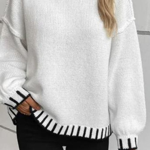 Свитер Lora (one size) LR449 white (зима) Lora LR449 white