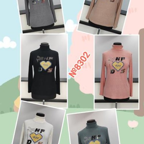 Гольф Desselil (3XL-6XL) 8302 mix (деми) Desselil 8302 mix