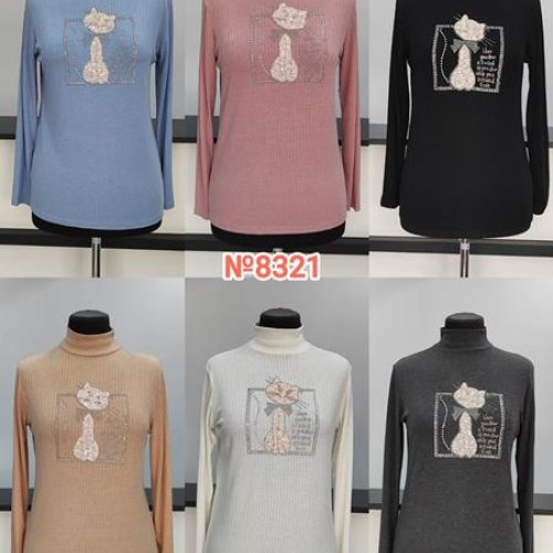 Гольф Desselil (3XL-6XL) 8321 mix (деми) Desselil 8321 mix