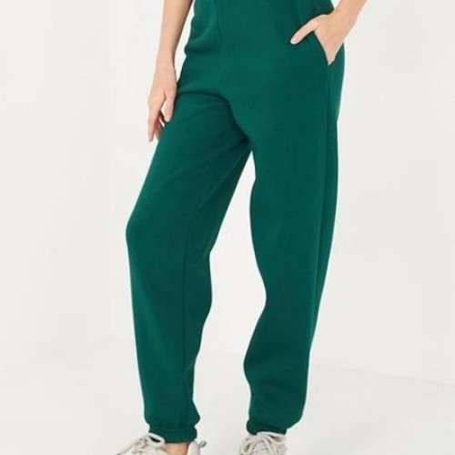 Штаны спорт Sport style (S-XL) 8023 green (зима) Sport style 8023 green