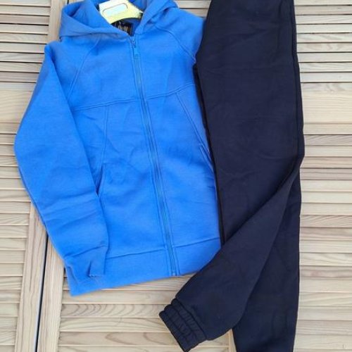 Костюм спорт Sport style (S-XL) 811-8023 l.blue (зима) Sport style 811-8023 l.blue