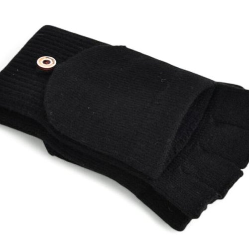 Варежки Descarrilado (one size) J3015 black (зима) Descarrilado J3015 black