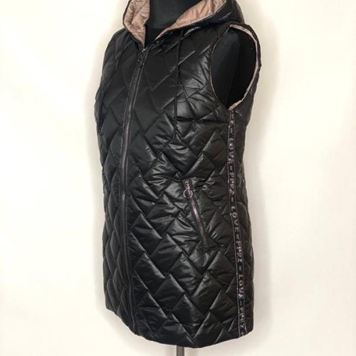 Жилетка Kirgiz (50-60) K151 black (деми) Kirgiz K151 black