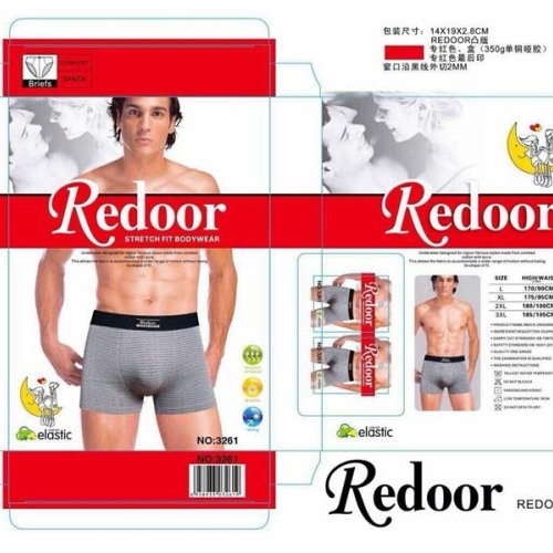 Трусы Annet (L-3XL) HK3261 grey (деми) Annet HK3261 grey