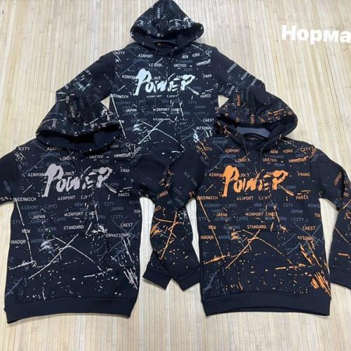 Худи Navas (S-2XL) NW143 black-orange (зима) Navas NW143 black-orange