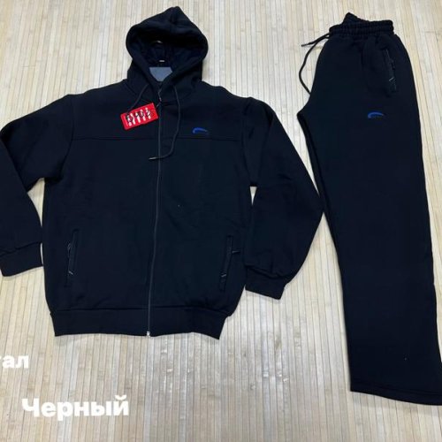 Костюм спорт Navas (3XL-5XL) NW182 black (зима) Navas NW182 black