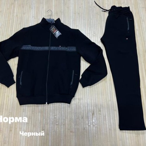 Костюм спорт Navas (M-2XL) NW187 black (зима) Navas NW187 black