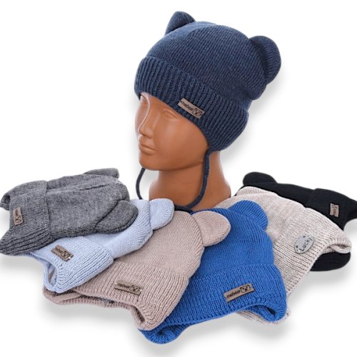 Шапка Red Hat clothes (6-12) Y25-15M mix (зима) Red Hat clothes Y25-15M mix