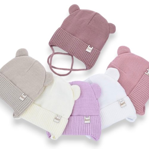 Шапка Red Hat clothes (0-6) Y25-3D mix (зима) Red Hat clothes Y25-3D mix