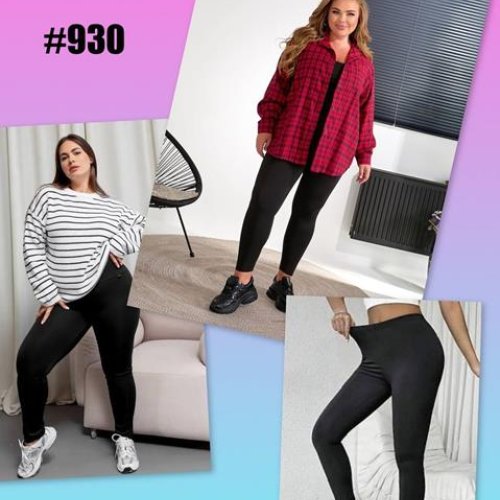 Лосины BAT (52-62) 930 black (деми) BAT 930 black