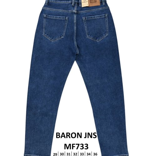 Джинсы God Baron (29-36) MF733 blue (зима) God Baron MF733 blue