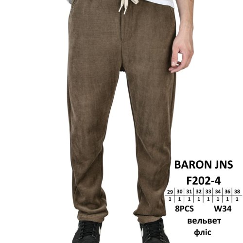 Штаны God Baron (29-38) F202-4 brown (зима) God Baron F202-4 brown