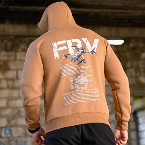 Худи Madoka (M-3XL) 1223 kayot (зима) Madoka 1223 kayot