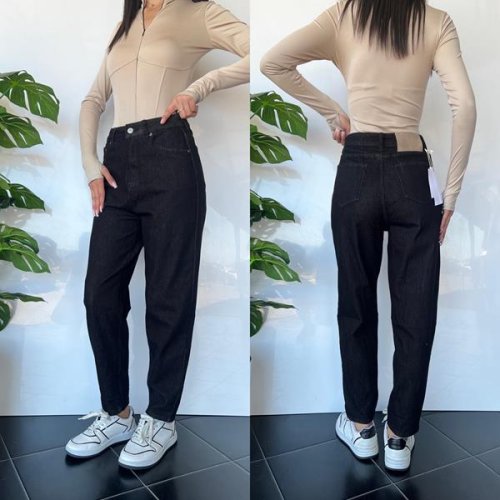 Джинсы i8denim Women (25-30) TB53 black (деми) i8denim Women TB53 black