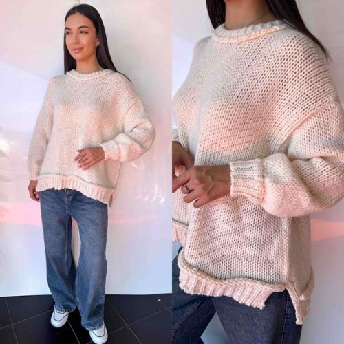 Свитер i8denim Women (one size) TB94 beige (деми) i8denim Women TB94 beige