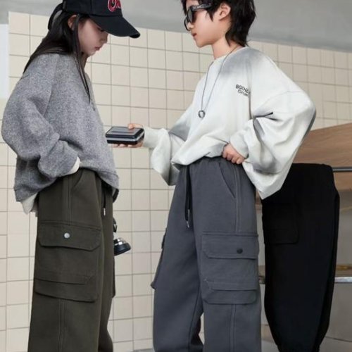 Штаны спорт Farbique (23-28) A05 black (зима) Farbique A05 black