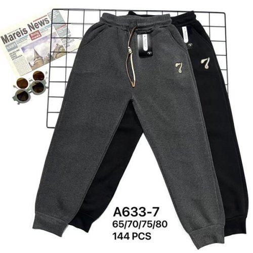 Штаны спорт АнЯ (65-80) A633-7 mix (деми) АнЯ A633-7 mix