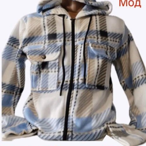 Рубашка Надийка (S-2XL) ND21-728 l.blue (зима) Надийка ND21-728 l.blue