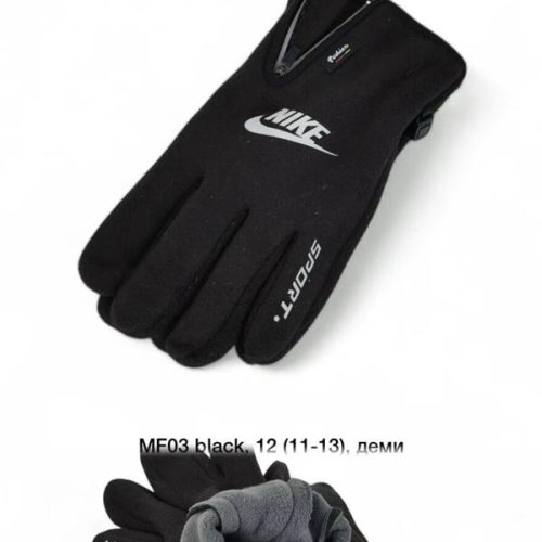 Перчатки Descarrilado (L-2XL) MF03 black (зима) Descarrilado MF03 black