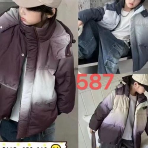 Куртка Farbique (120-160) 587 grey (зима) Farbique 587 grey