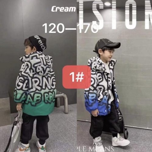 Куртка Farbique (120-170) 1-1 green (зима) Farbique 1-1 green