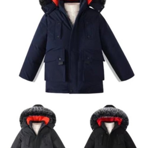 Куртка Farbique (4-12) 07 black (зима) Farbique 07 black