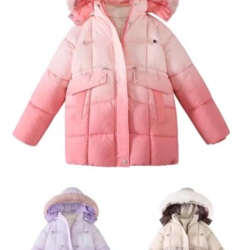 Куртка Farbique (4-12) 203 lilac (зима) Farbique 203 lilac