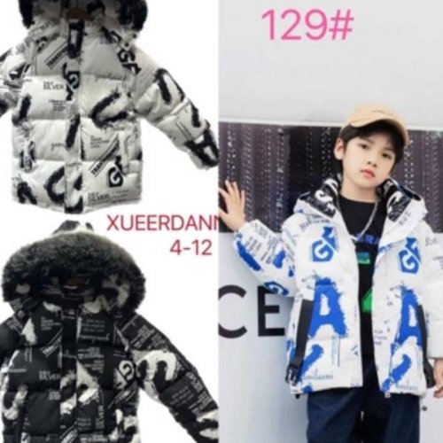 Куртка Farbique (4-12) 129 black (зима) Farbique 129 black