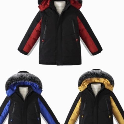 Куртка Farbique (4-12) 109 red (зима) Farbique 109 red