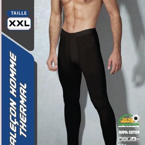 Подштанники 4 Seasons (M-2XL) 1114 black (зима) 4 Seasons 1114 black