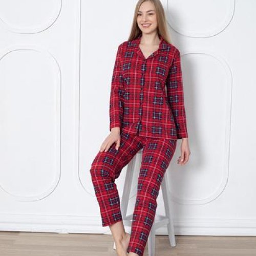 Пижама 4 Seasons (M-2XL) 152 red (деми) 4 Seasons 152 red