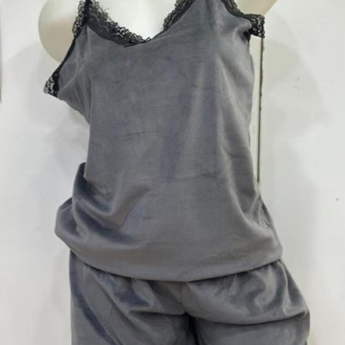 Пижама 4 Seasons (S-2XL) 24672 grey (лето) 4 Seasons 24672 grey