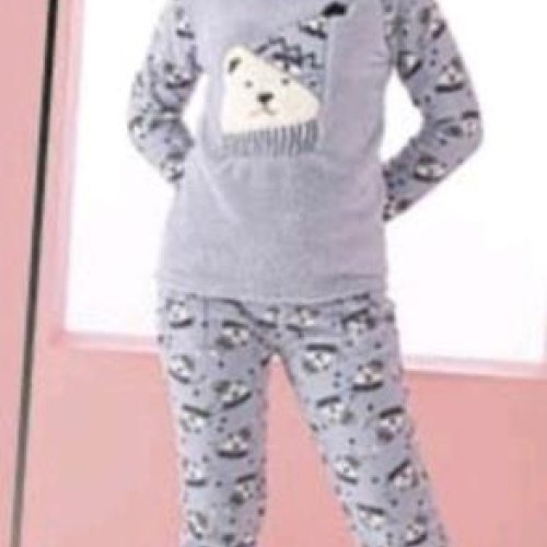 Пижама 4 Seasons (M-2XL) 78 grey (зима) 4 Seasons 78 grey