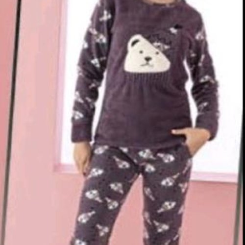 Пижама 4 Seasons (M-2XL) 80 d.grey (зима) 4 Seasons 80 d.grey