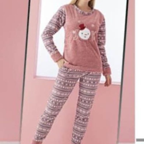 Пижама 4 Seasons (M-2XL) 83 beige (зима) 4 Seasons 83 beige