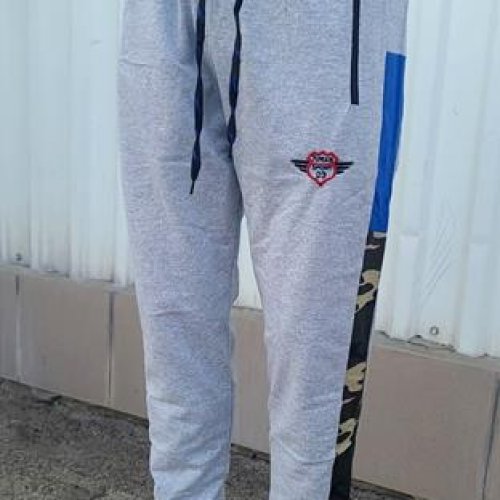 Штаны спорт 4 Seasons (S-2XL) A01-121 l.grey (деми) 4 Seasons A01-121 l.grey