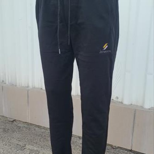 Штаны спорт 4 Seasons (S-2XL) A01-122 black (деми) 4 Seasons A01-122 black