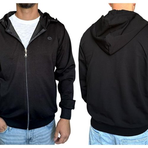 Кофта спорт 4 Seasons (M-2XL) A01-28 black (деми) 4 Seasons A01-28 black