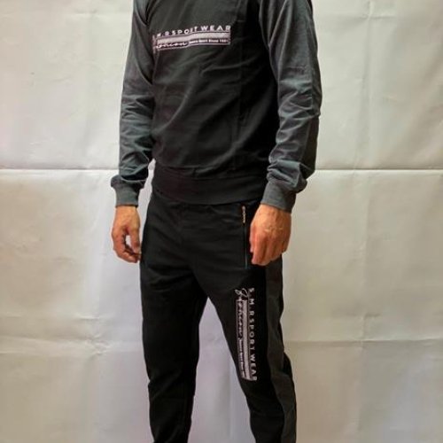 Костюм спорт 4 Seasons (S-2XL) A01-33 black (деми) 4 Seasons A01-33 black