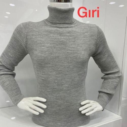 Гольф 4 Seasons (M-2XL) A01-63 grey (зима) 4 Seasons A01-63 grey