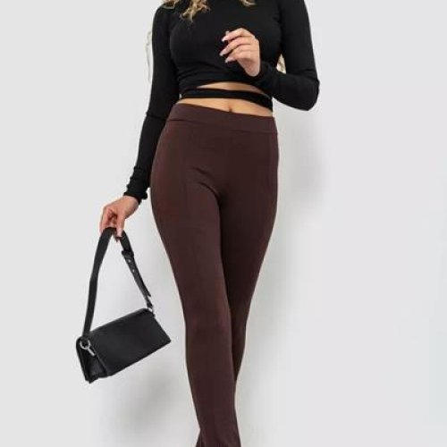 Лосины 4 Seasons (S-2XL) A01-86 brown (деми) 4 Seasons A01-86 brown