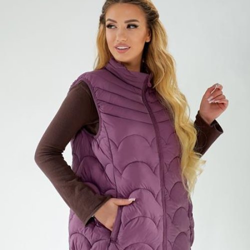 Жилетка 4 Seasons (44-52) A01-96 purple (деми) 4 Seasons A01-96 purple
