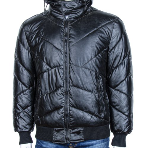 Куртка Meisty (XL-4XL) 1103-1 black (зима) Meisty 1103-1 black