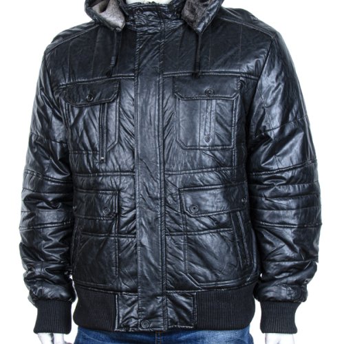 Куртка Meisty (S-2XL) CP1859M black (зима) Meisty CP1859M black